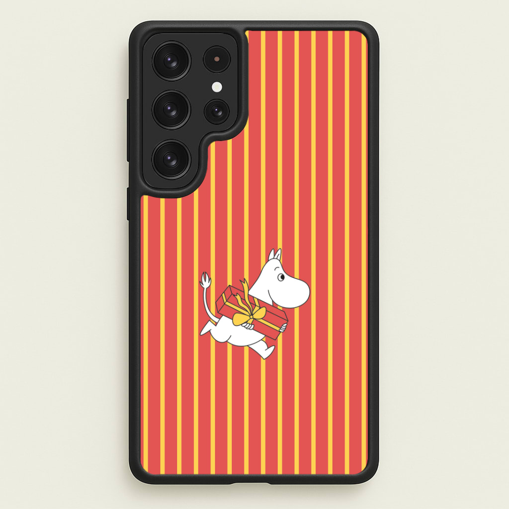 Red Present Moom Galaxy S22 Ultra Case