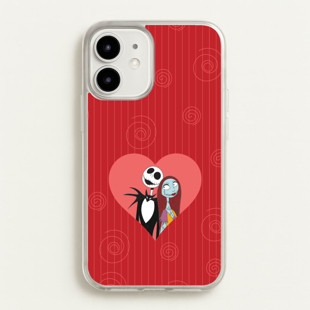 J And S Heart iPhone 12 / 12 Pro Case