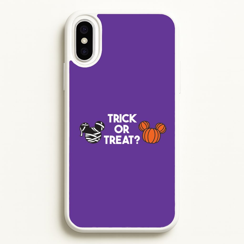 Trick Or Treat Mouse iPhone XS Max Case