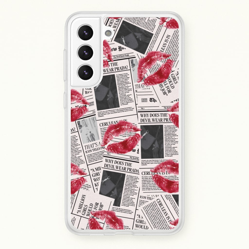 Front Page Kisses Galaxy S22 Plus Case