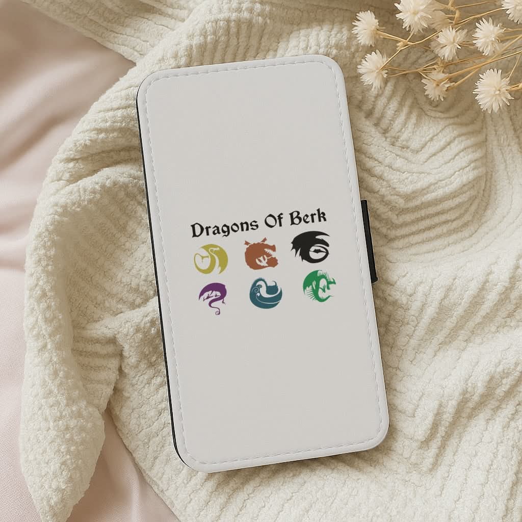 Dragons Of Berk Leather Phone Case