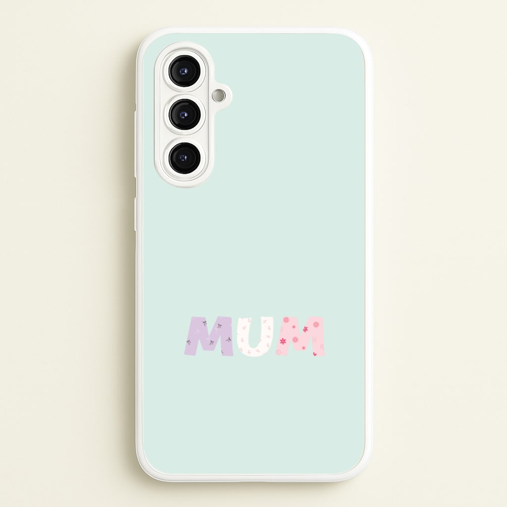 Mum Patchwork Galaxy A16 Case
