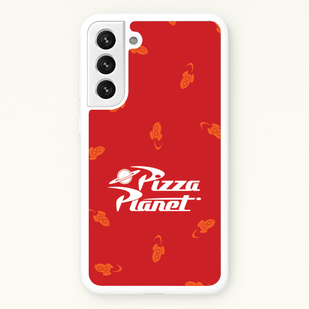 Pizza Planet Pattern Galaxy S21 Case