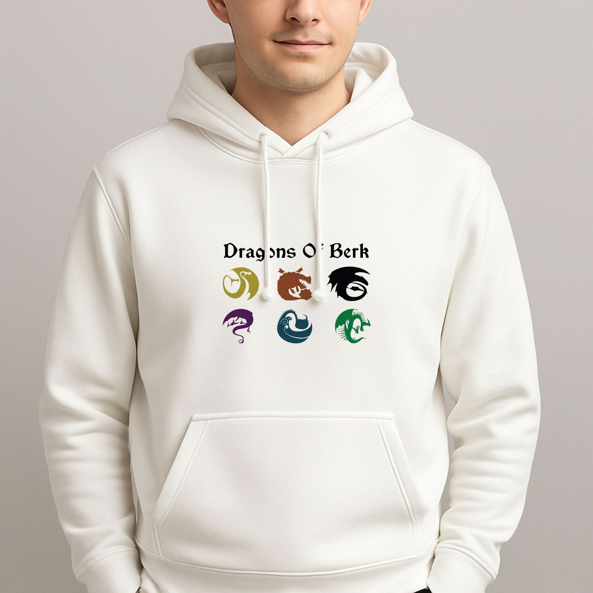 Dragons Of Berk Mens Hoodie