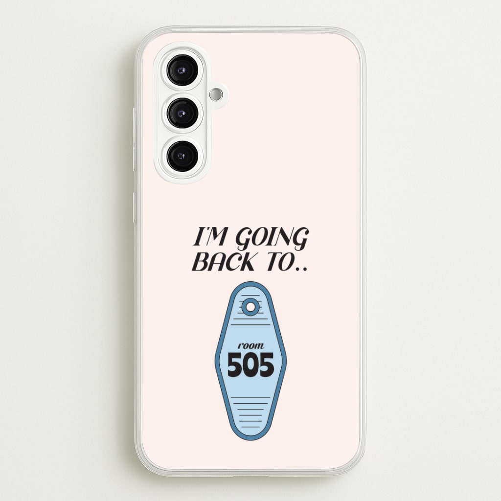 I'm Going Back To 505 Keyring Galaxy A16 Case