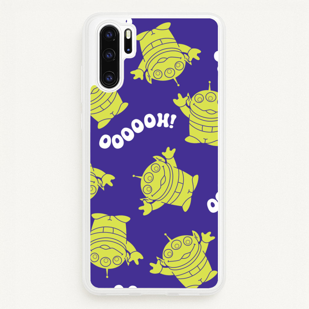 Toy Aliens Silhouette Pattern Huawei P30 Pro Case