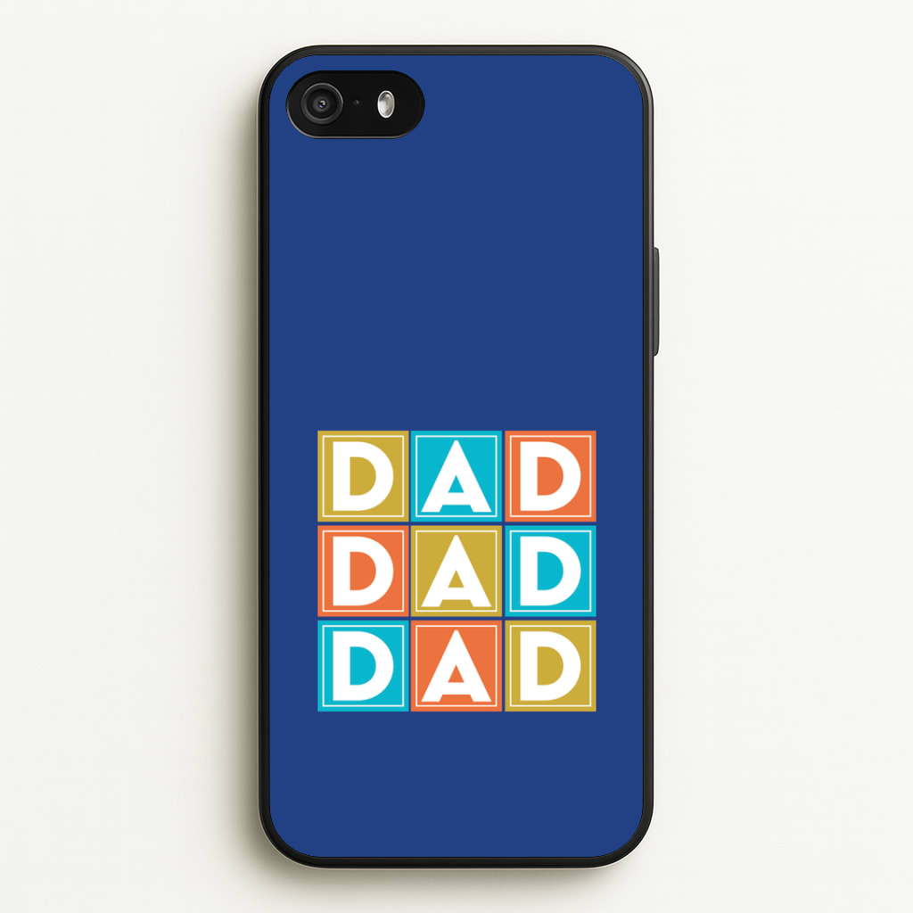 Dad Cubes iPhone 5 / 5s / SE 2016 Case