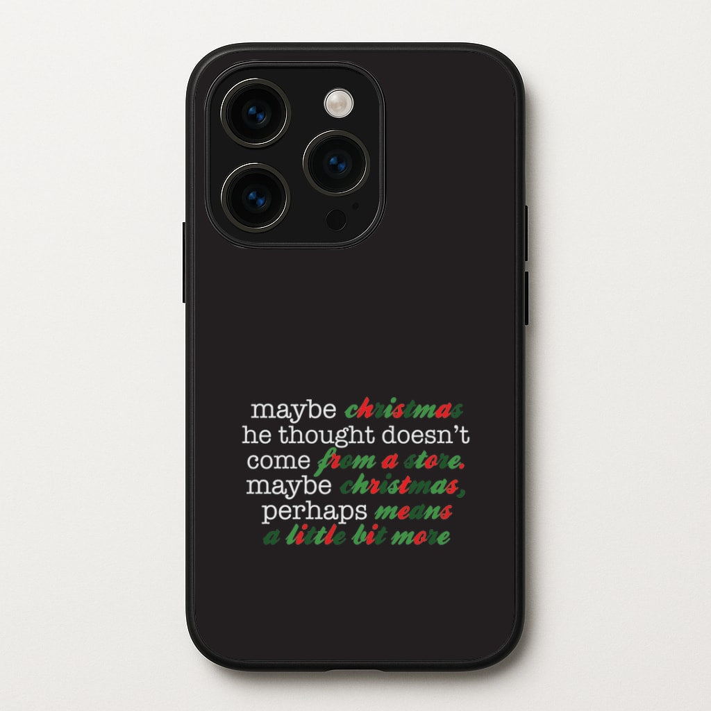 Green Creature Quote iPhone 15 Pro Max Case
