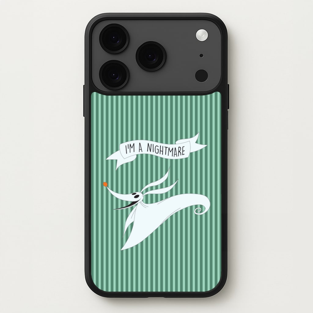 Stripey I'm A Nightmare iPhone 17 Pro Max Case