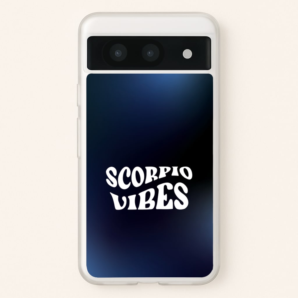 Scorpio Vibes Gradient Zodiac Google Pixel 8a Case