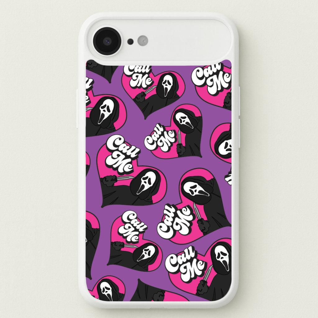 Call Me Heart Pattern iPhone 17 Air Case