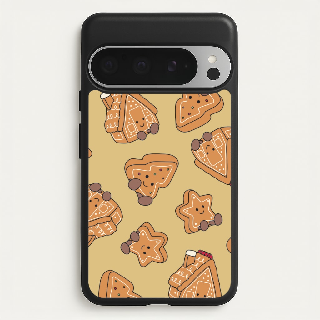 Gingerbread Plushies Pattern Google Pixel 9 Pro XL Case