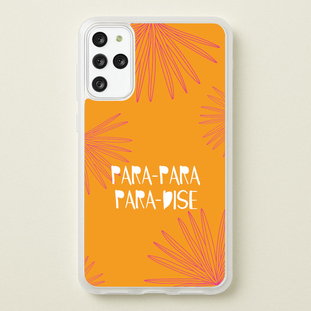 Paradise Lyrics Galaxy S20 Plus Case