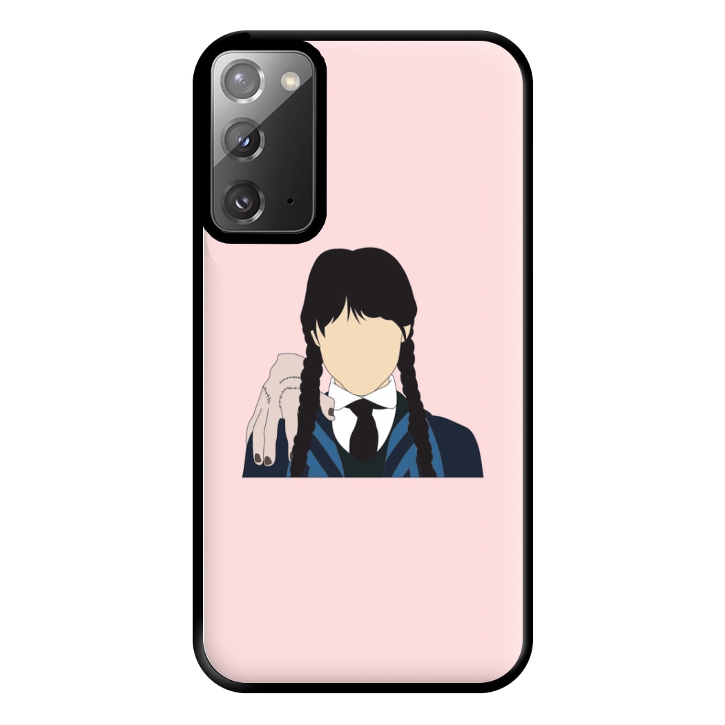 Wednesday And Thing Galaxy Note 20 Ultra Case