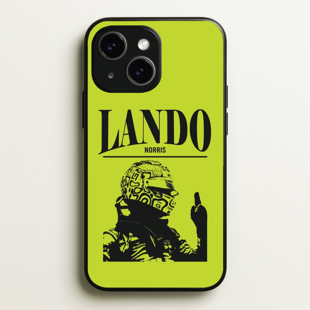 Lando Black And Green iPhone 14 Case