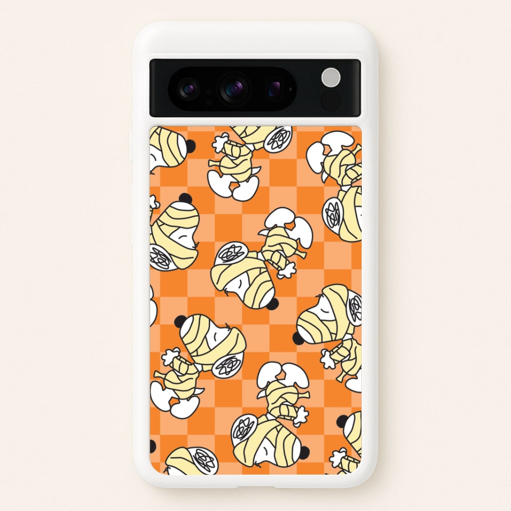 Mummy Cartoon Beagle Pattern Google Pixel 8 Pro Case