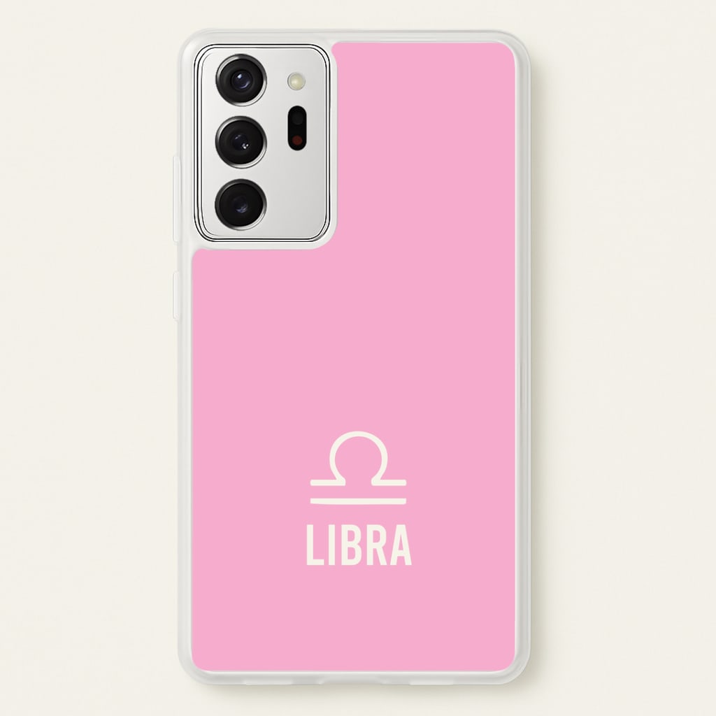 Libra Pastel Zodiac Galaxy Note 20 Ultra Case