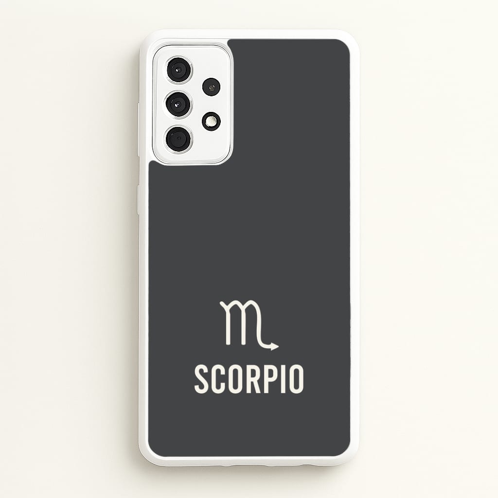 Scorpio Pastel Zodiac Galaxy A52 / A52s Case