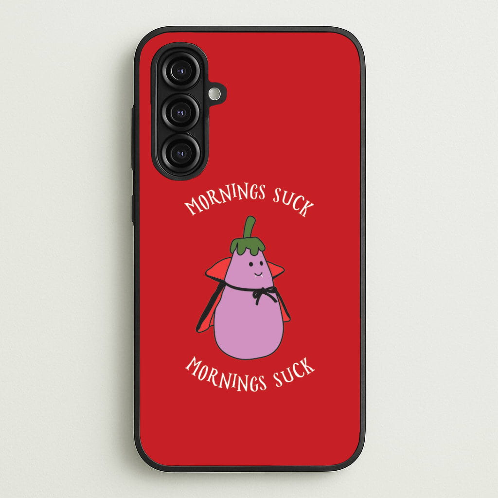 Mornings Suck Plush - Halloween Galaxy A16 Case