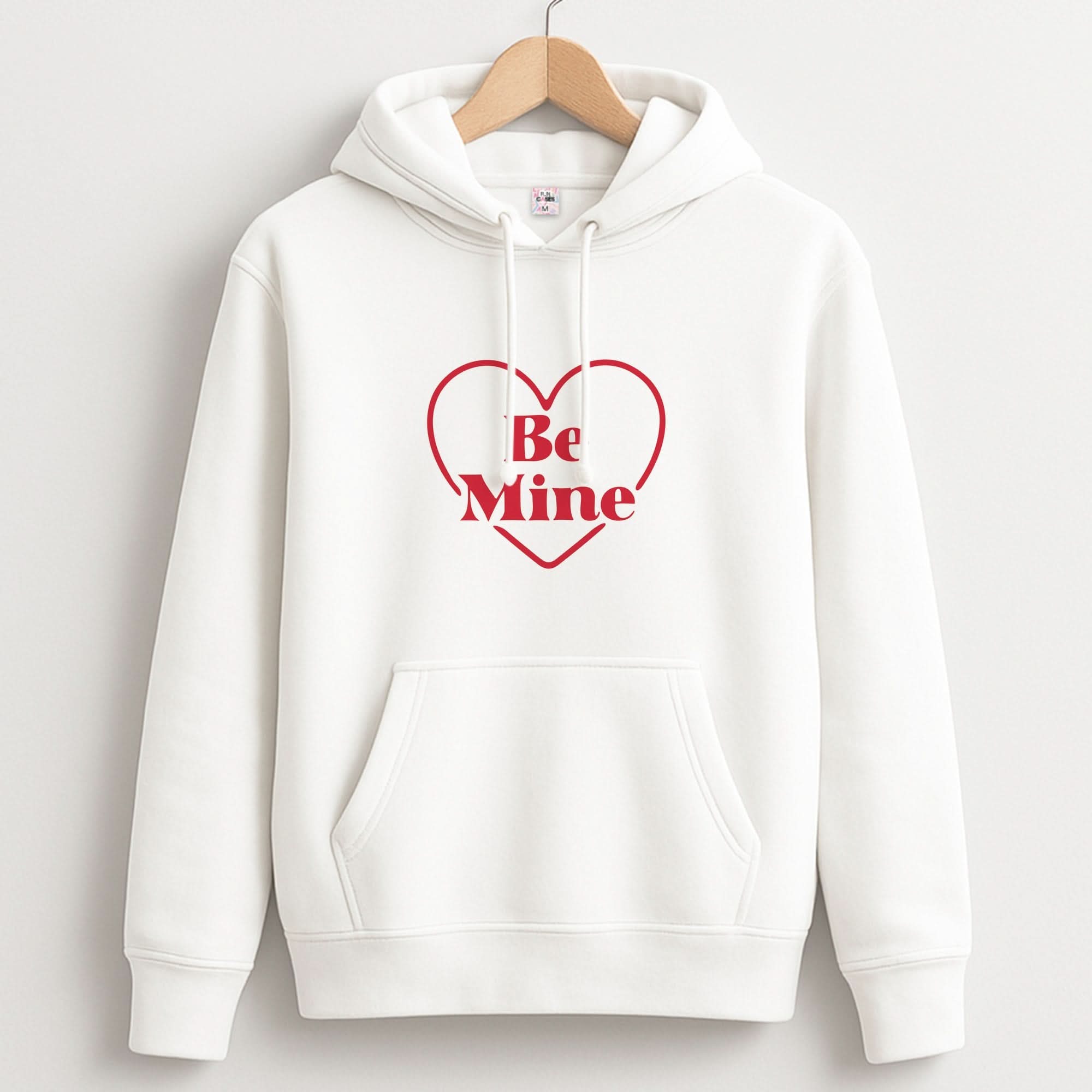 Be Mine Stripey Unisex Hoodie