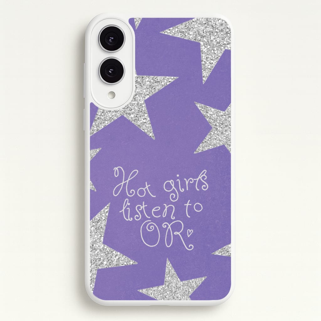 Hot Girls Listen To OR Galaxy S25 Edge Case