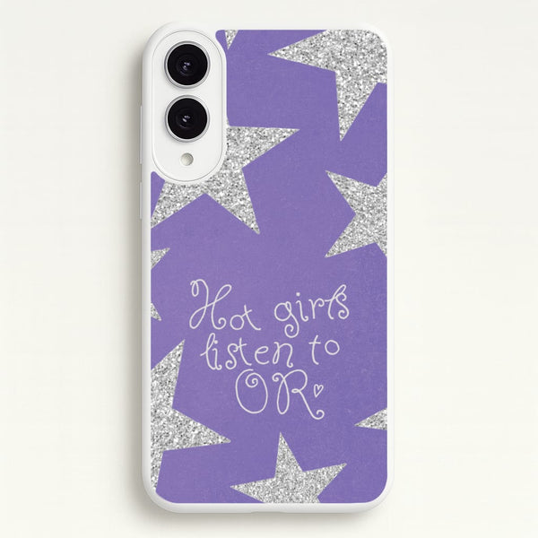 Hot Girls Listen To OR Galaxy S25 Edge Case