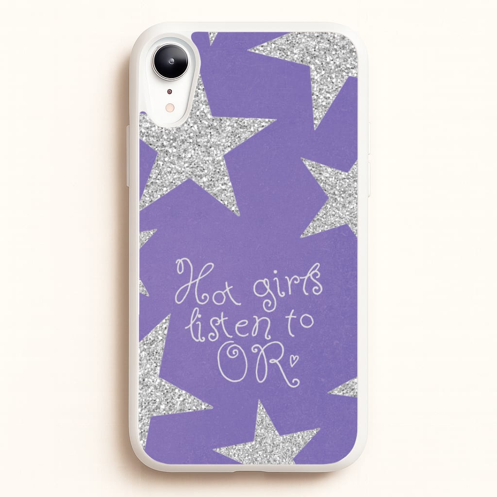 Hot Girls Listen To OR iPhone XR Case