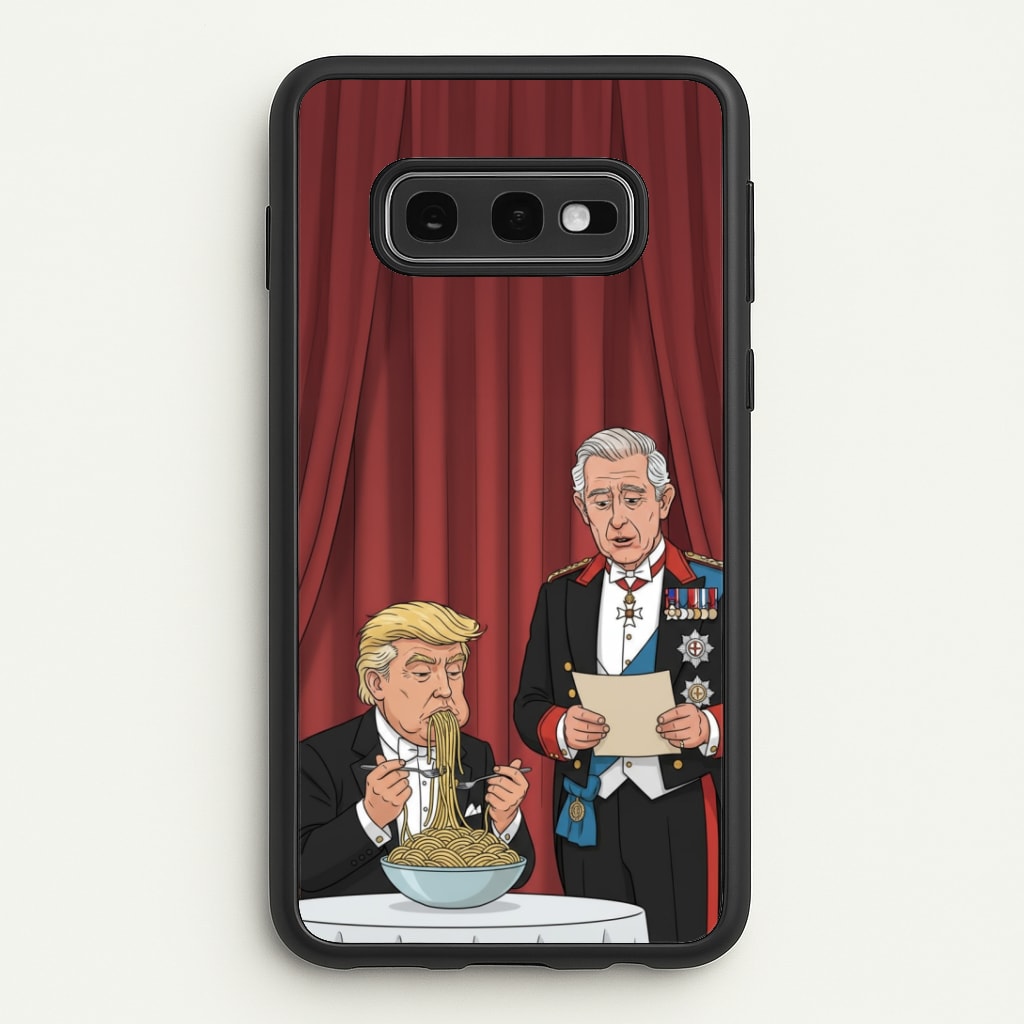Charles & Donald's Spaghetti Galaxy S10e Case