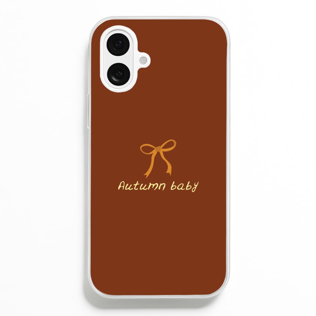 Autumn Baby iPhone 16 Plus Case