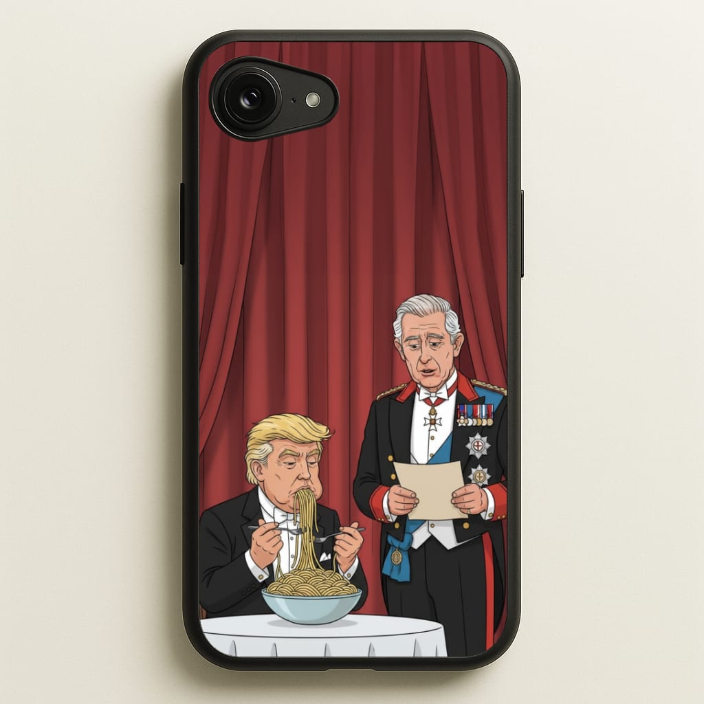 Charles & Donald's Spaghetti iPhone 16e Case