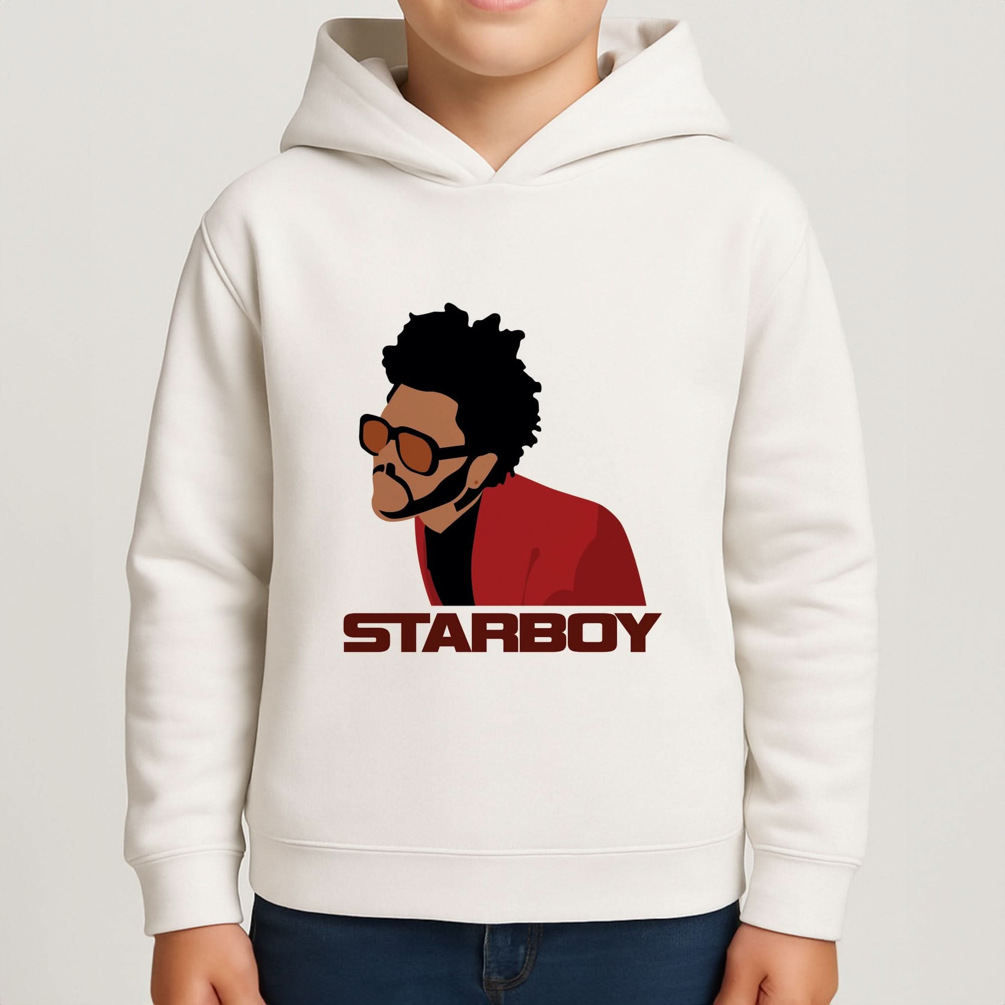Starboy Singer Title Boys Hoodie