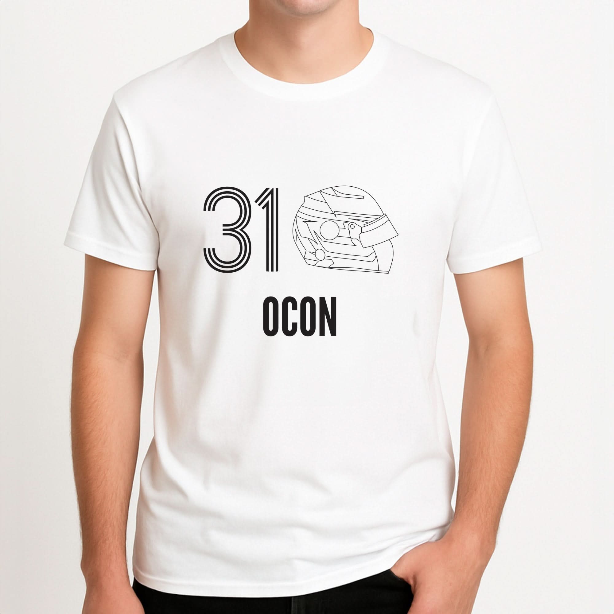 Ocon Helmet 2026 Mens T-Shirt