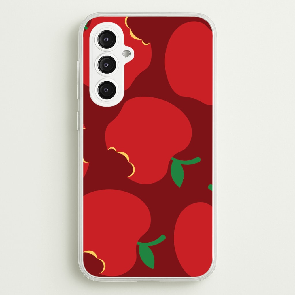Teacher Apples Pattern Galaxy S23FE Case
