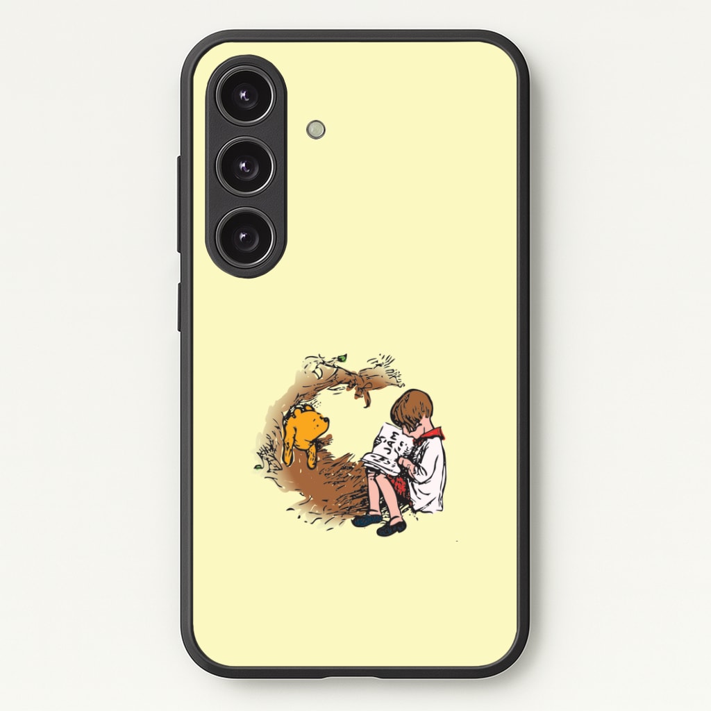 Winnie And Christopher In A Tree Galaxy S25 Plus Case