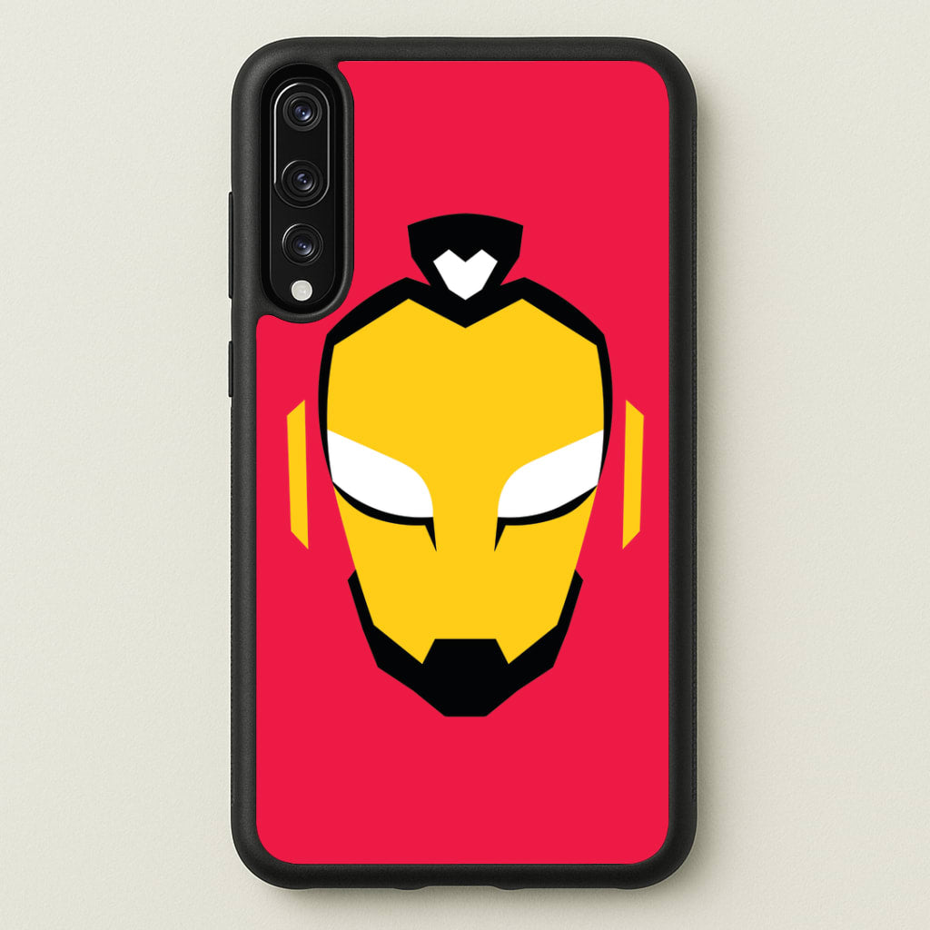 Metal Heart Hero Face Huawei P20 Pro Case