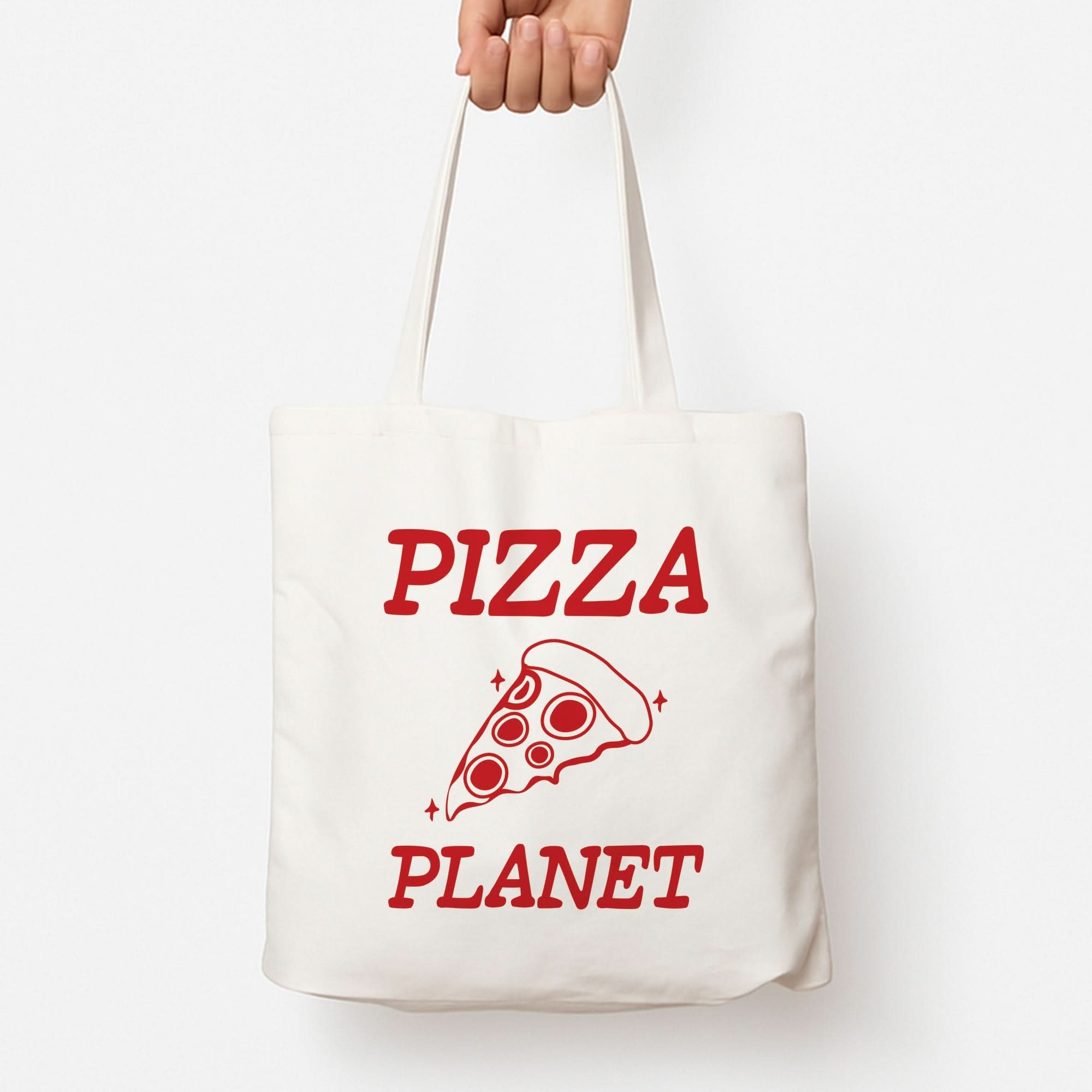 Retro Pizza Planet Tote Bag