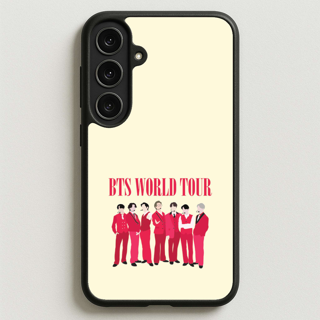 K-Pop Band World Tour 2026 Galaxy S25FE Case