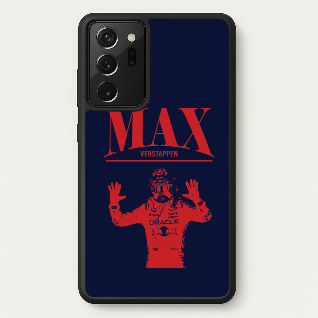 Max Blue And Red Galaxy Note 20 Ultra Case