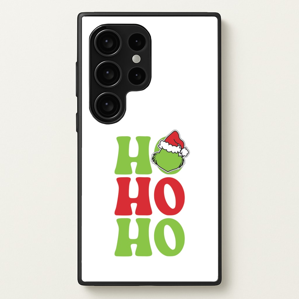 Green Ho Ho Ho Galaxy S24 Ultra Case