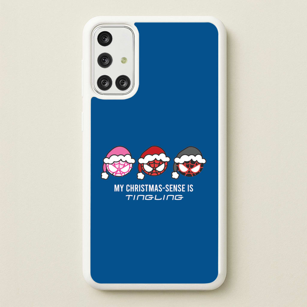 Spider Hero Christmas Sense Galaxy A71 Case