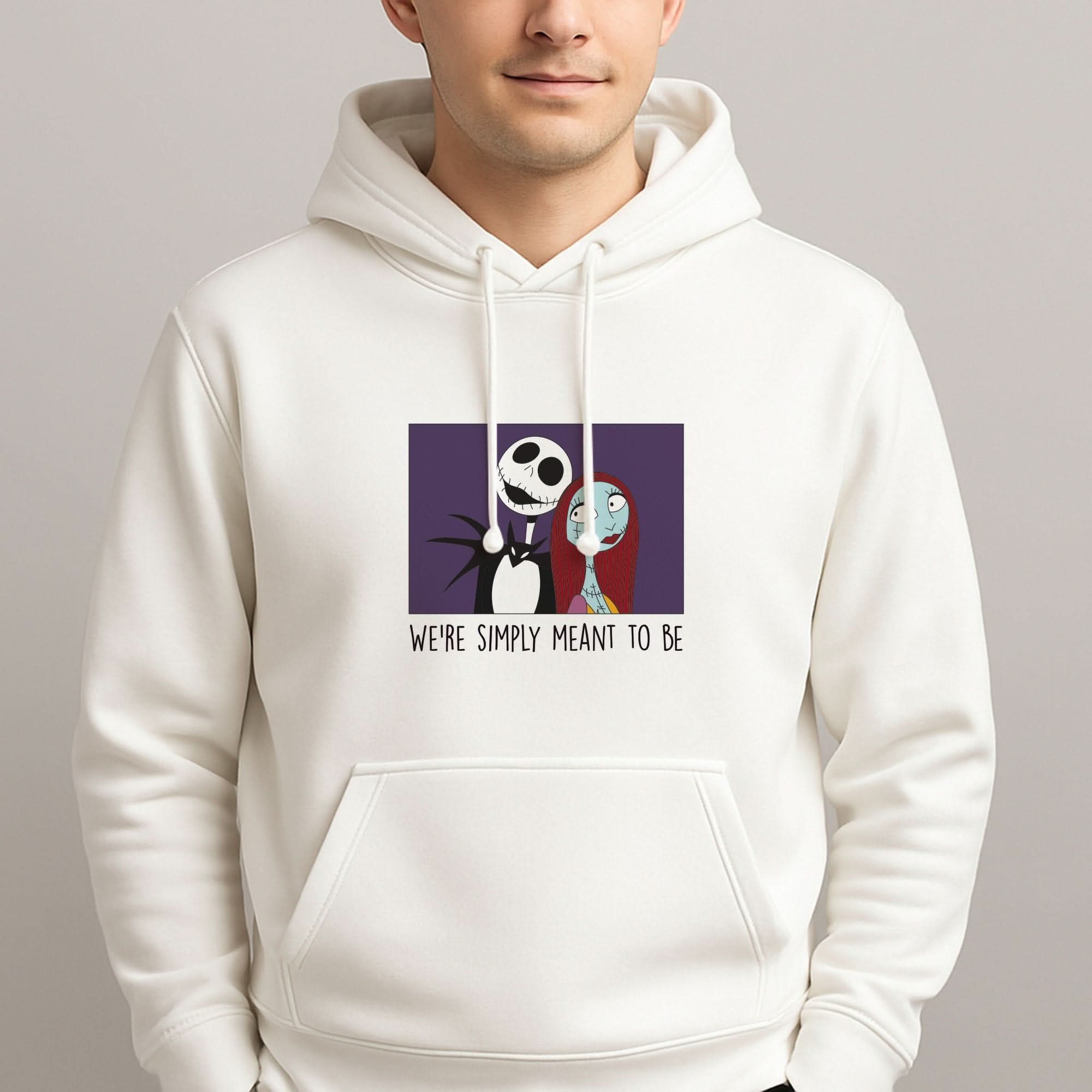 We're Simply Meant To Be Mens Hoodie