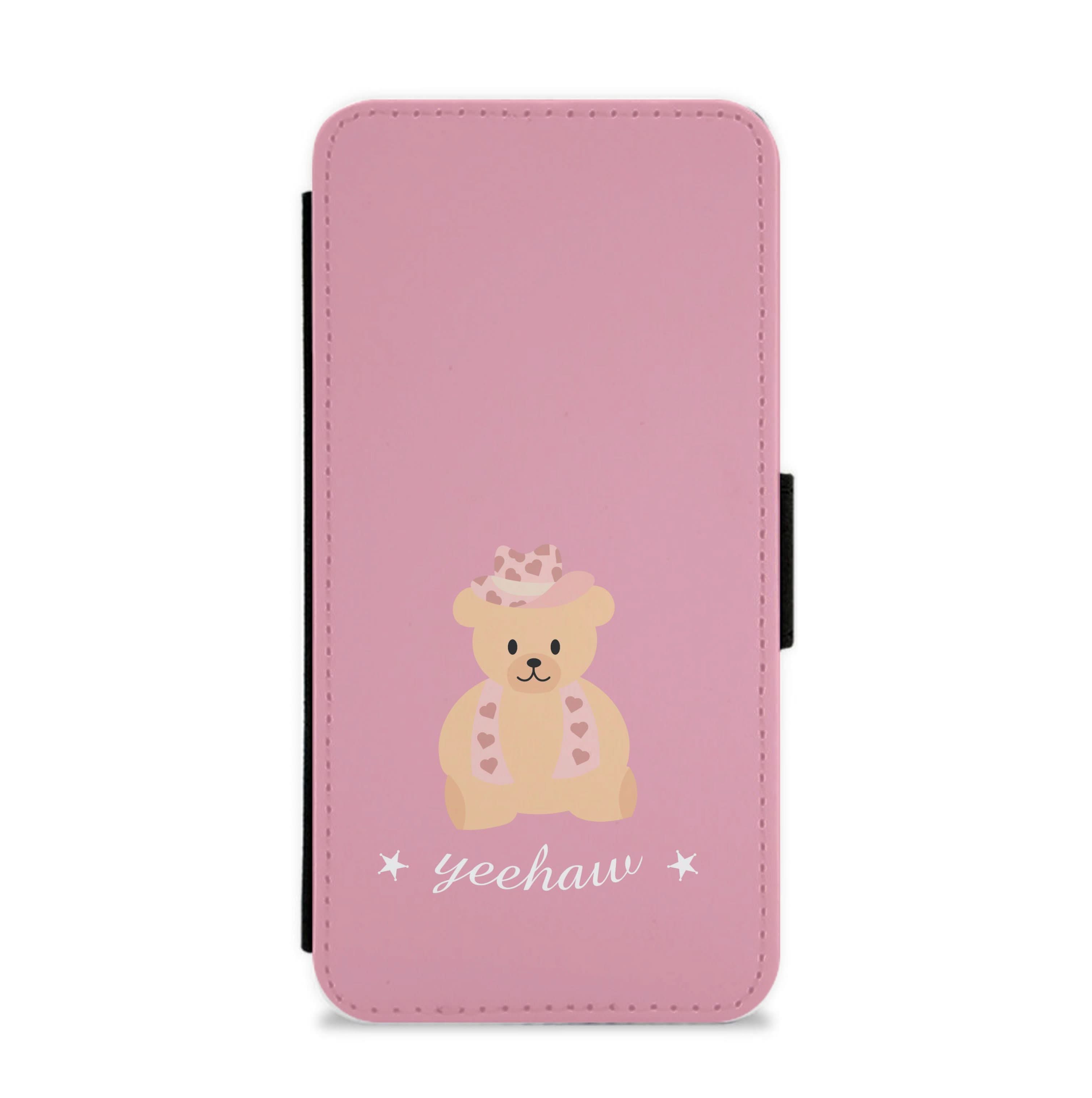 Yeehaw Teddy Bear Flip / Wallet Phone Case
