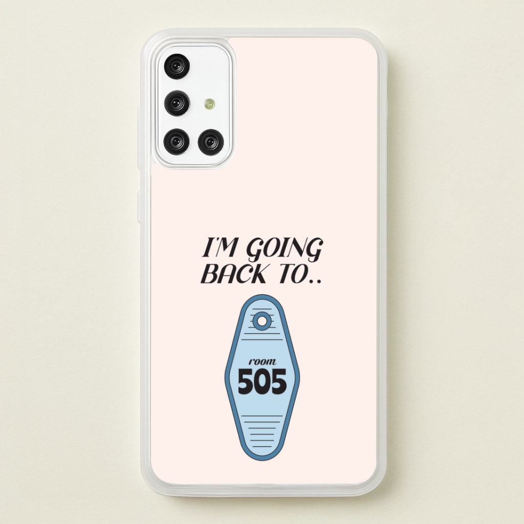 I'm Going Back To 505 Keyring Galaxy A71 Case