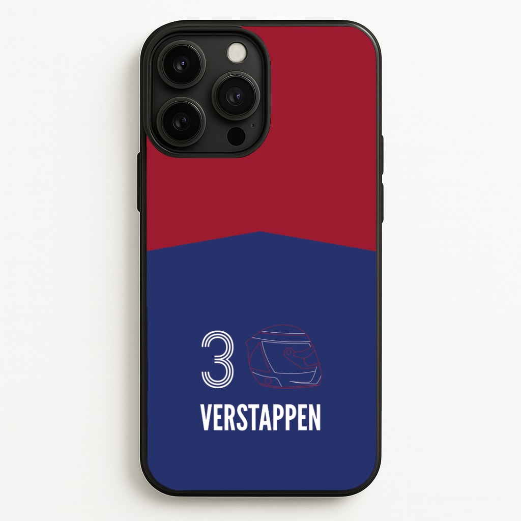 Verstappen Helmet 2026 iPhone 13 Pro Case