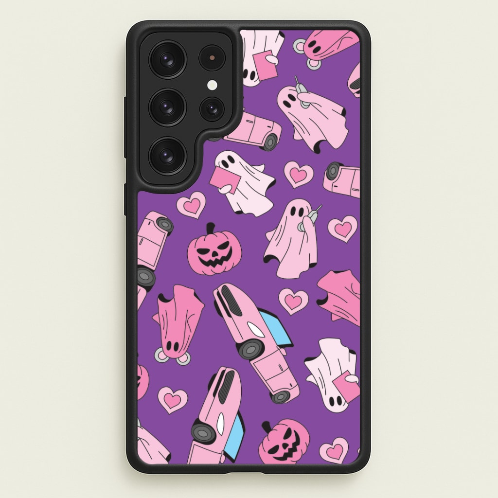Mean Ghouls Props Pattern Galaxy S22 Ultra Case