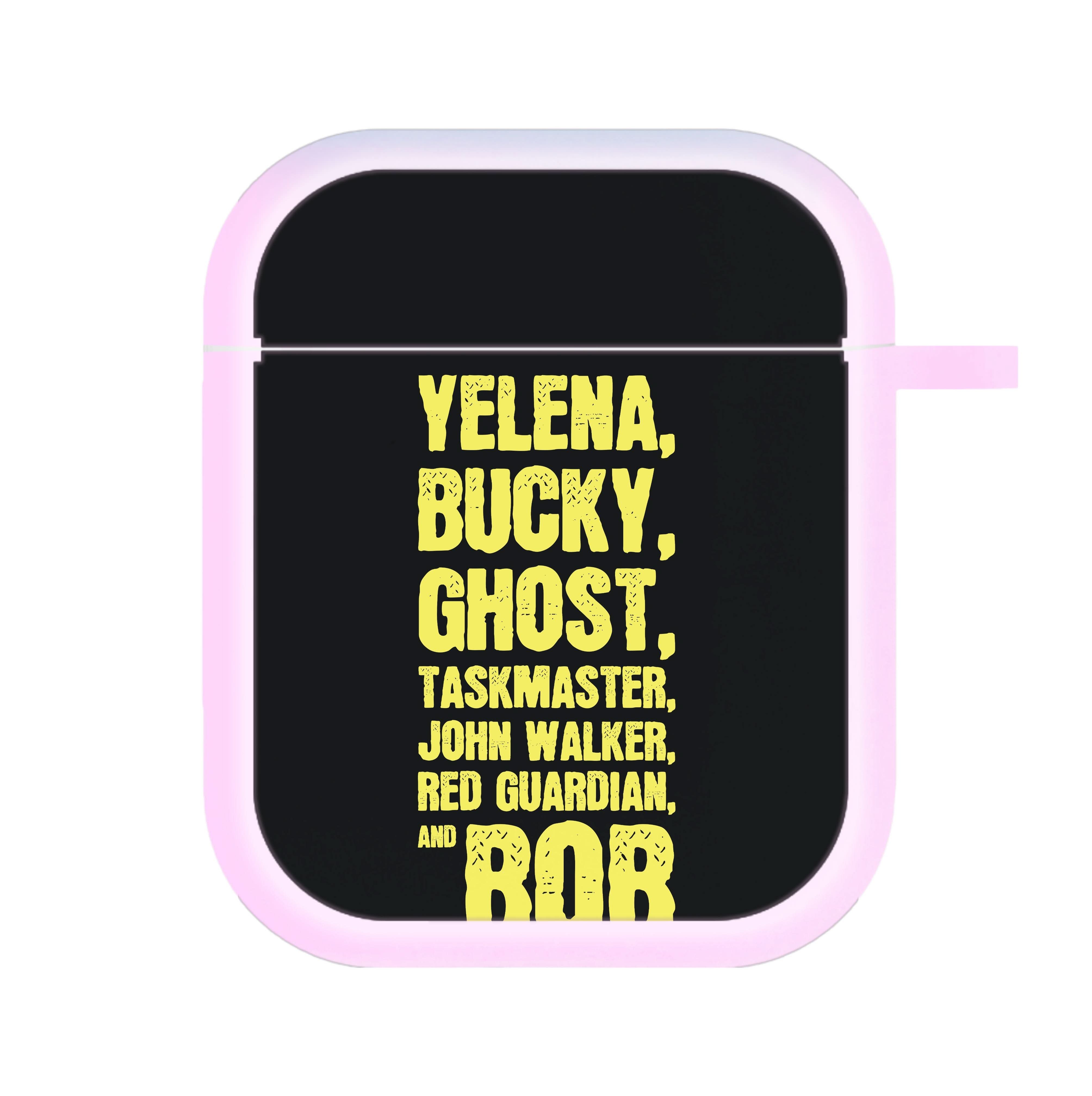 Antiheroes List AirPods Case