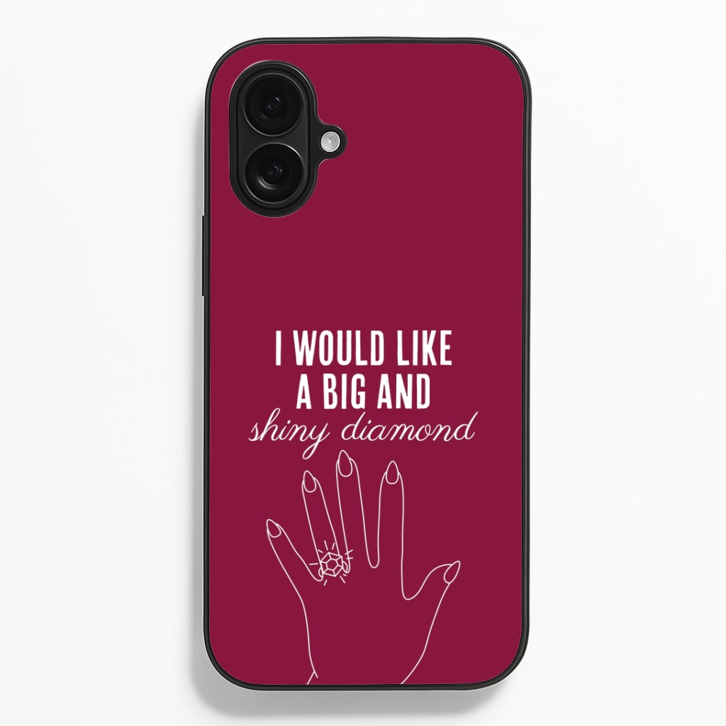 Shiny Diamond iPhone 16 Plus Case