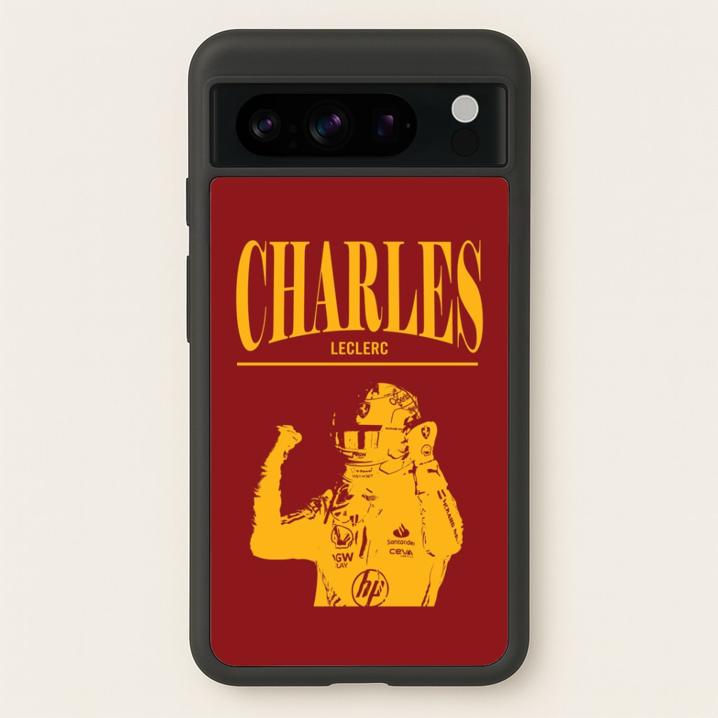 Charles Red And Gold Google Pixel 8 Pro Case
