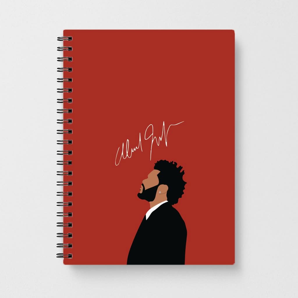 Canadian Singer Signature Notebook