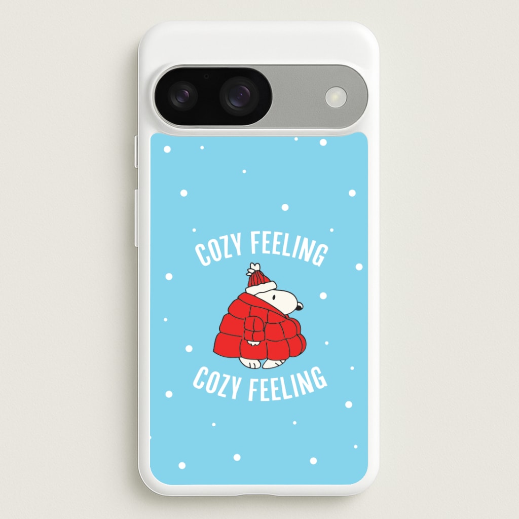 Cozy Feeling Cartoon Beagle Puffer Jacket Google Pixel 9 / 9 Pro Case